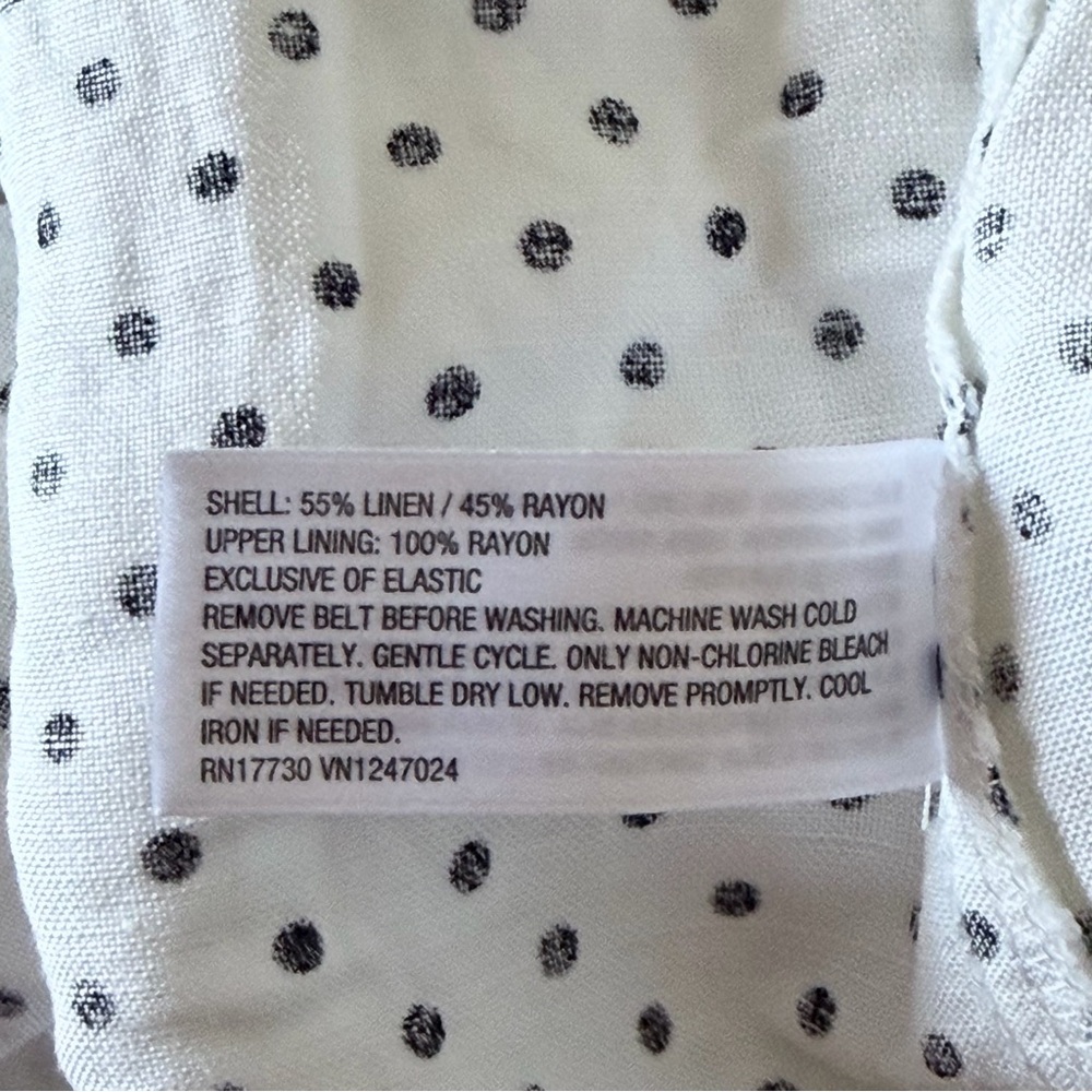 Kate Spade for Target Polka Dot Tie-Waist Midi dress Size XXL NWT - Picture 10 of 12